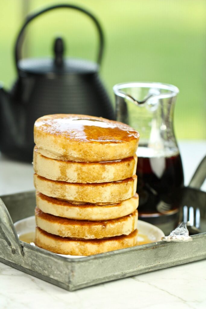 Vegan gluten free buttermilk pancakes